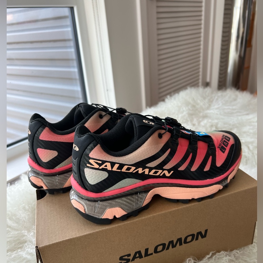 Salomon XT-4 Aurora Borealis Logo Printed Sneakers